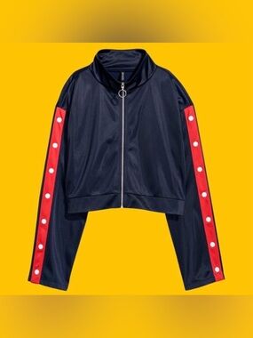 H&M Cropped Track Jacket